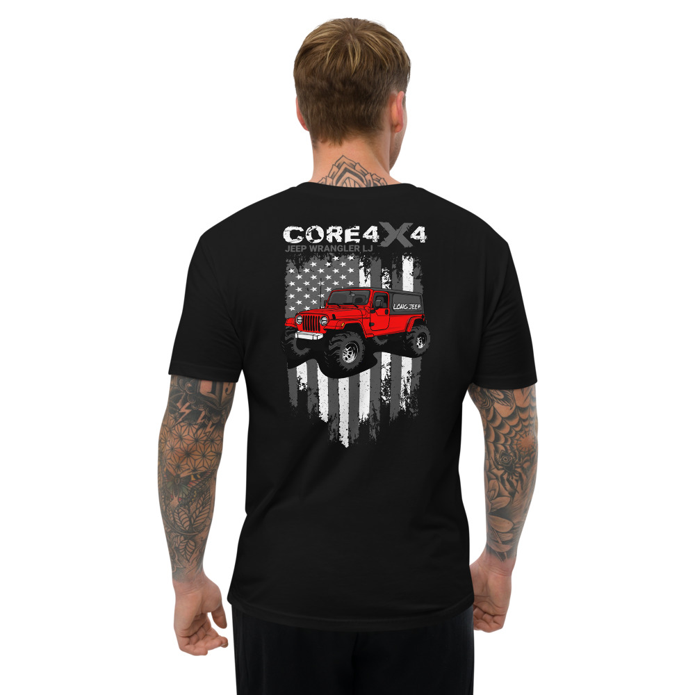 CORE4x4 LJ Build Black T-Shirt