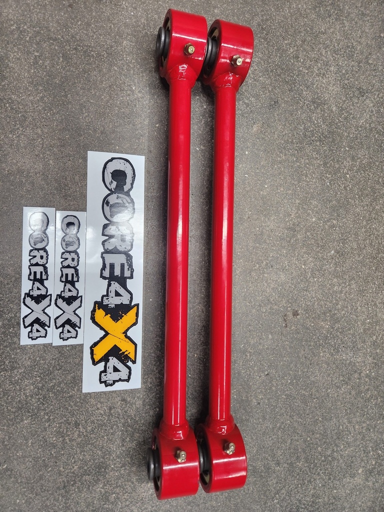 Blemish Crawl series +3" rear end links for Jeep Gladiator red