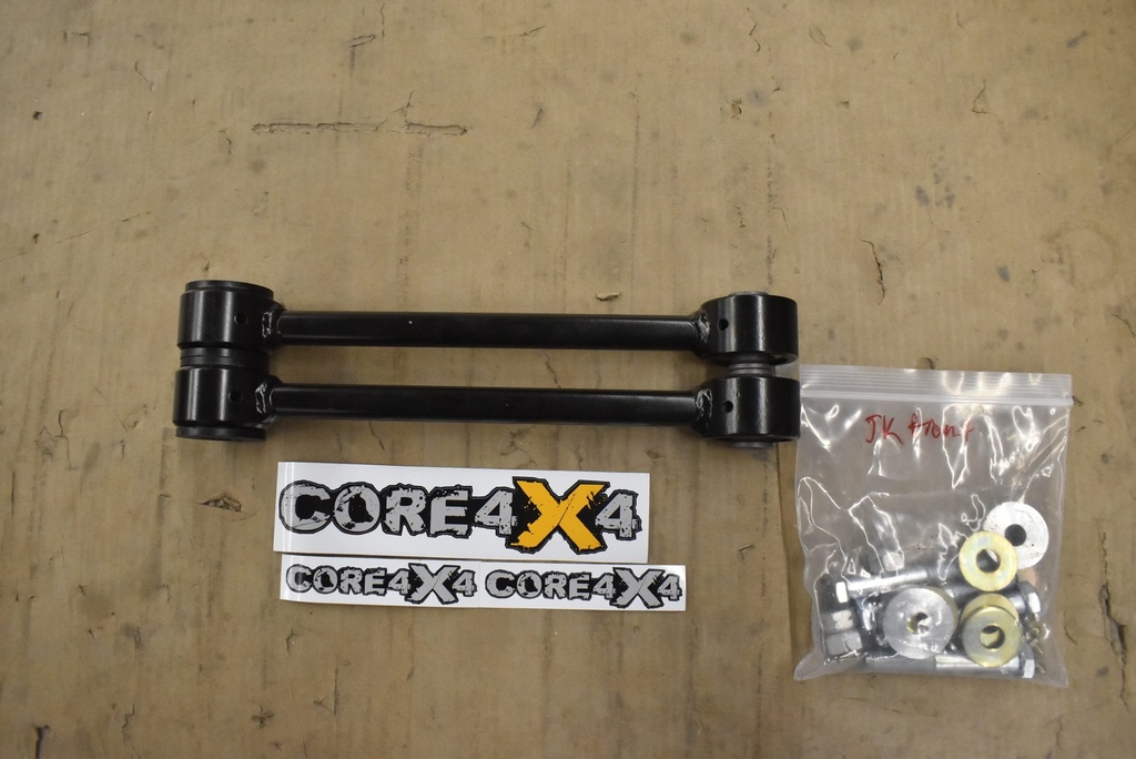 JK/JKU/JL/JLU/JT Camp Series End Links for 6" Lift, Front *Blemished*