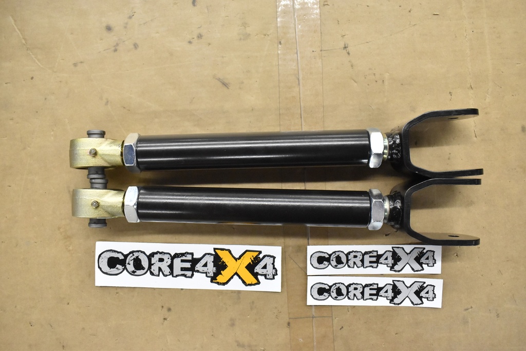 TJ/LJ/XJ/MJ/ZJ Crawl Series Front Upper Control Arms Double Threaded *Overstock*