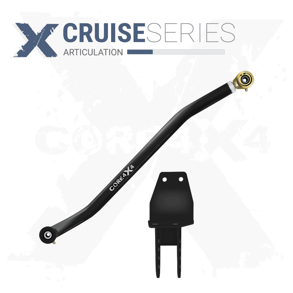 Right Hand Drive Jeep Cherokee XJ 84-01 Cruise Series Front Heavy-Duty Adjustable Track Bar Kit