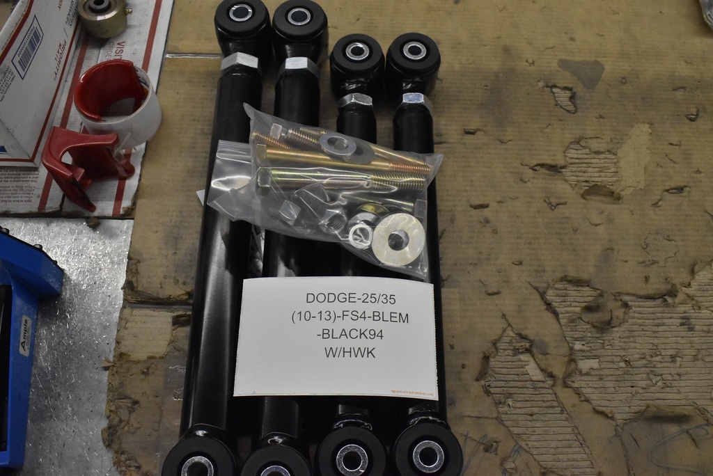 Dodge 2500/3500 (10-13) Town Series Front Set Control Arms w/Hardware *Blemished*