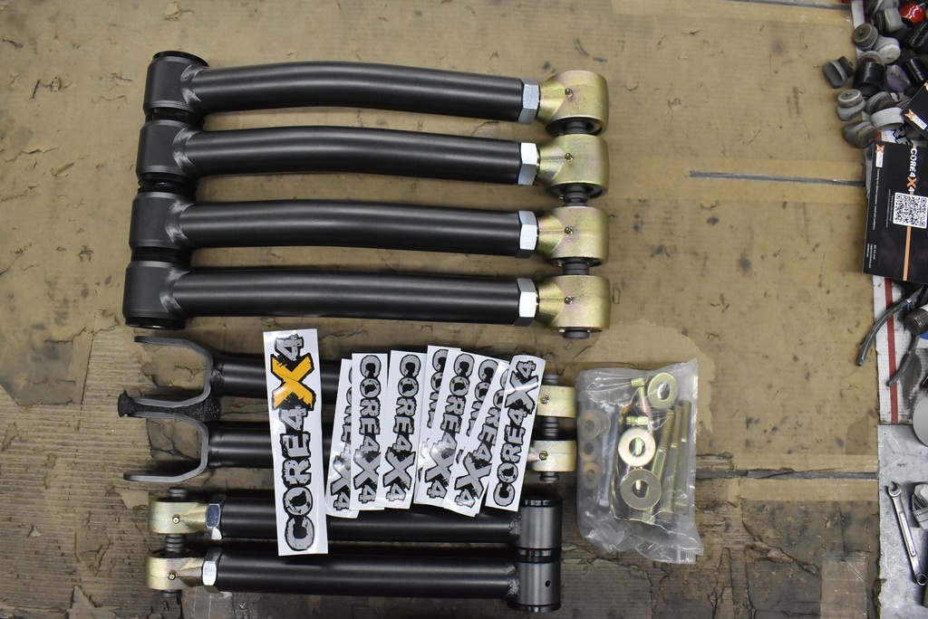 TJ/LJ Camp Series Complete Set Control Arms W/Hardware *Overstock*