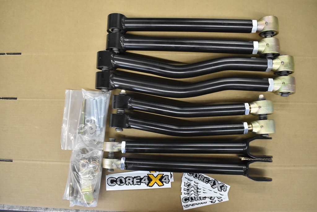 JK/JKU Crawl Series 8pc Kit Control Arms w/Hardware *Blemished*