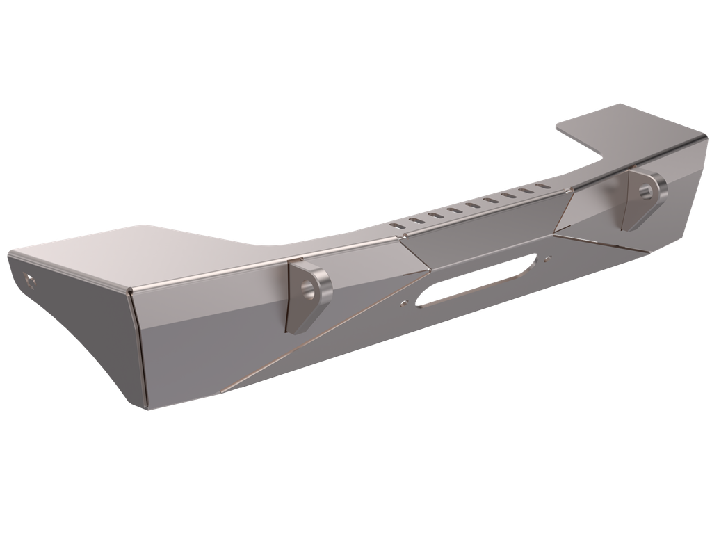 Jeep JL,JT,JK Sentinel Front Bumper Artec - Bare Steel