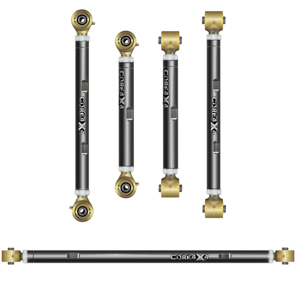 Ram 1500 09+ 5pc Race Series Rear Adjustable Control Arms, Panhard/Track Bar Kit