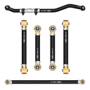 Ram 2500 14-24 6pc Front-Rear Adjustable Control Arms, Track Bar Kit