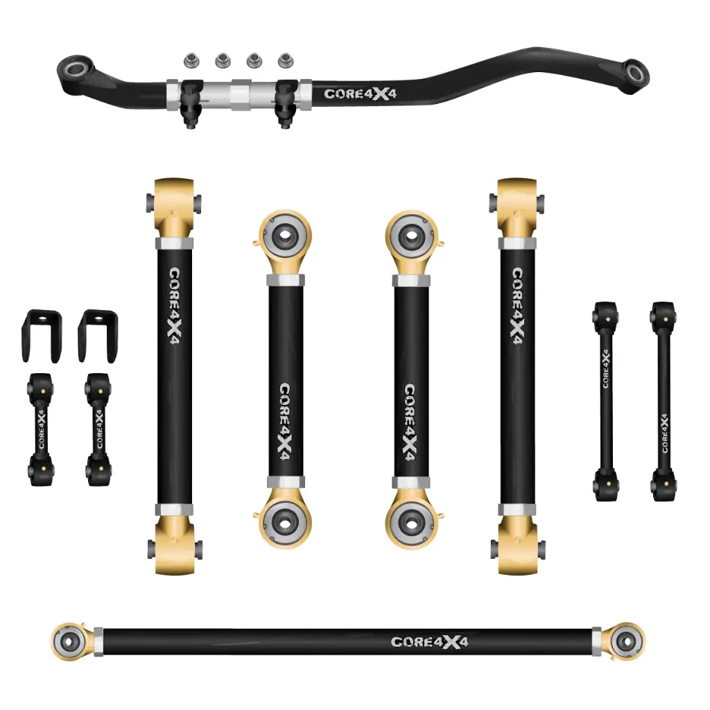 Ram 2500 14-24 10 pc Adjustable Rear Control Arms, End Links, Track Bar Kit