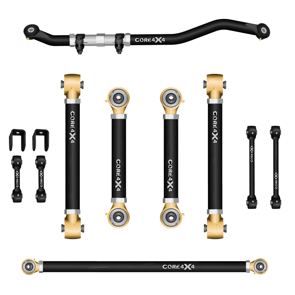 Ram 2500 14-24 10 pc Adjustable Rear Control Arms, End Links, Track Bar Kit