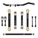 10 pc Adjustable Rear Control Arms, End Links, Track Bar Kit