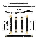 12pc Adjustable Control Arms, End Links, Track Bars, Steering Kit