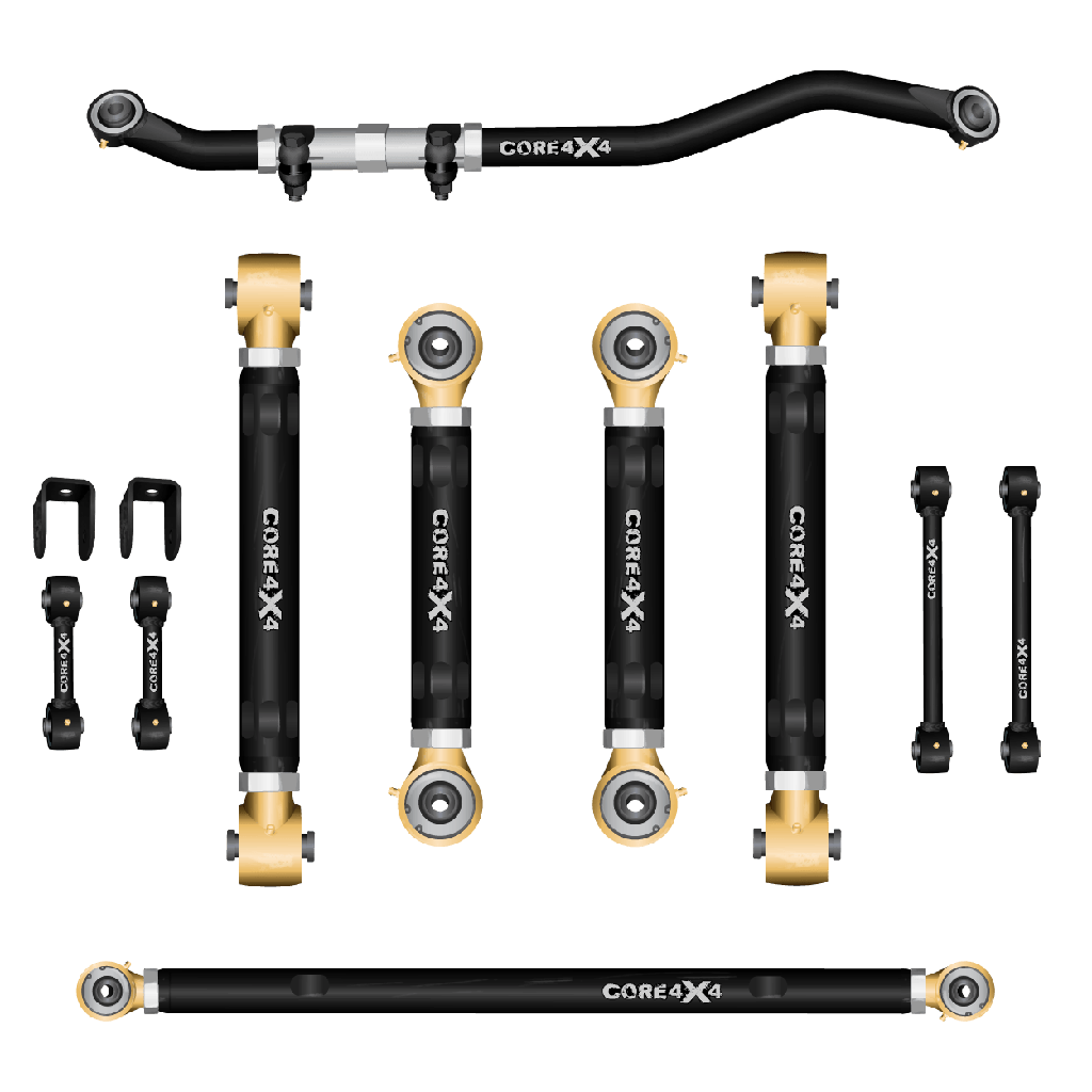 10pc Adjustable Control Arms, End Links, Track Bars Kit