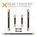 Toyota Tacoma 24+ 7pc Rear Adjustable Control Arms, Track Bar Kit