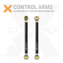 2pc Front Lower Adjustable Control Arms