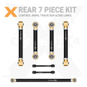 7pc Adjustable Control Arms, Panhard/Track Bar End Links Kit