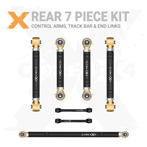 [R-25-2014-AL-RK7] Ram 2500 14-24 7pc Rear Adjustable Control Arms, End Links, Track Bar kit