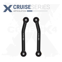 2pc Cruise Series Fixed Length Front Lower Control Arms