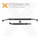 2pc Heavy-Duty Tie Rod, Drag Link Steering Kit 
