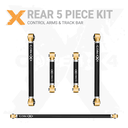 Toyota Tundra 22+ 5pc Rear Adjustable Control Arms, Track Bar Kit