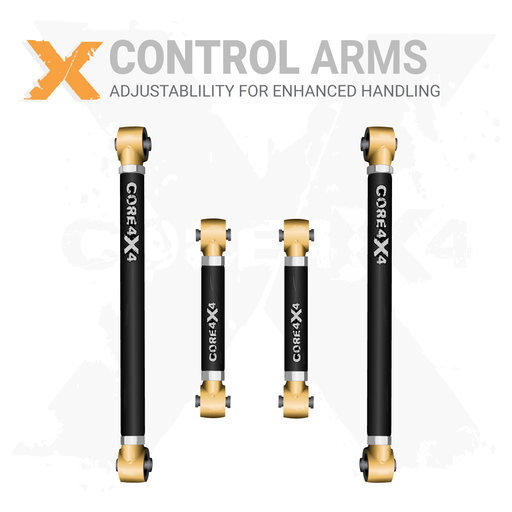 [T-TUN-2022-RS4] Toyota Tundra 22+ 4pc Rear Adjustable Control Arm Kit