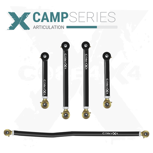 [CMP-F-BR-2021-K5] Ford Bronco 21+ 5pc Camp Series Rear Adjustable Control Arm, Track Bar Kit
