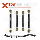 5pc Adjustable Control Arms, Track Bar Kit
