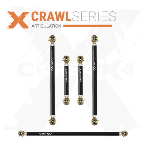 [CRL-T-FJ-K5] Toyota FJ Cruiser 07-14 5pc Crawl Series Rear Adjustable Control Arm, Track Bar Kit