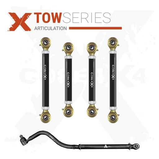 [TOW-D-35-1994-K5] Dodge Ram 3500 94-99 5pc Tow Series Front Adjustable Control Arm, Track Bar Kit