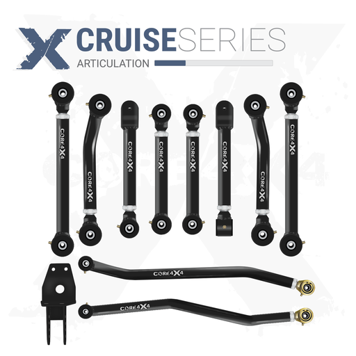 [CRS-J-ZJ-K10] Jeep Grand Cherokee ZJ 93-98 10pc Cruise Series Adjustable Control Arm, Track Bar Kit