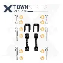 Dodge Ram 3500 08-09 2pc Town Series Front Fixed Length End Links