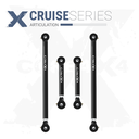 Toyota FJ Cruiser 07-14 4pc Cruise Series Rear Adjustable Control Arm Kit