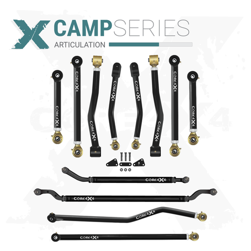 [CMP-J-JT-K12] Jeep Gladiator JT 20+ 12pc Camp Series Adjustable Control Arm, Track Bar, Steering Kit