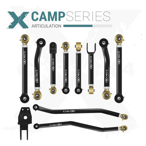 [CMP-J-ZJ-K10] Jeep Grand Cherokee ZJ 93-98 10pc Camp Series Adjustable Control Arm, Track Bar Kit