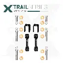 Dodge Ram 2500 10-13 2pc Trail Series Front Fixed Length End Links