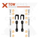 Dodge Ram 2500 03-07 2pc Tow Series Front Fixed Length End Links
