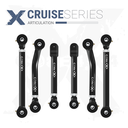 6pc Cruise Series Adjustable Control Arm Kit