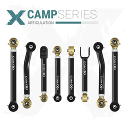 Jeep Grand Cherokee ZJ 93-98 8pc Camp Series Adjustable Control Arm Kit