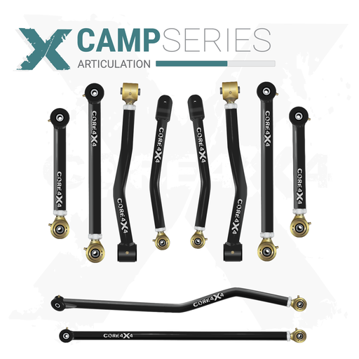 [CMP-J-JT-K10] Jeep Gladiator JT 20+ 10pc Camp Series Adjustable Control Arm, Track Bar Kit