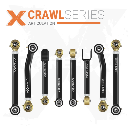 [CRL-J-ZJ-CS8] Jeep Grand Cherokee ZJ 93-98 8pc Crawl Series Adjustable Control Arm Kit