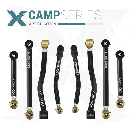 [CMP-J-JT-CS8] Jeep Gladiator JT 20+ 8pc Camp Series Adjustable Control Arm Kit