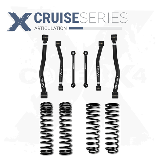 [CRS-J-JK-LK] Jeep Wrangler JK / JKU 07-18 Cruise Series 1.5-2.5" Basic Lift Kit
