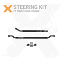 2pc Heavy-Duty Tie Rod, Drag Link Steering Kit