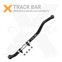 Dodge Ram 2500 10-13 Front Heavy-Duty Adjustable Track Bar