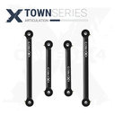 Ram 1500 09+ 4pc Town Series Fixed Length Rear Control Arm Kit