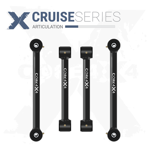[CRS-J-JK-ELS4] Jeep Wrangler JK / JKU 07-18 4pc Cruise Series Fixed Length End Link Kit