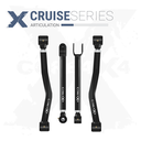 4pc Cruise Series Front Adjustable Control Arm Kit