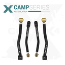 4pc Camp Series Front Adjustable Control Arm Kit