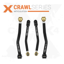 4pc Crawl Series Front Adjustable Control Arm Kit