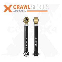 Jeep Wrangler TJ 97-06 LJ 04-06 2pc Crawl Series Rear Upper Adjustable Control Arms