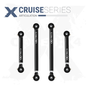 Jeep Gladiator JT 20+ 4pc Cruise Series Rear Adjustable Control Arm Kit